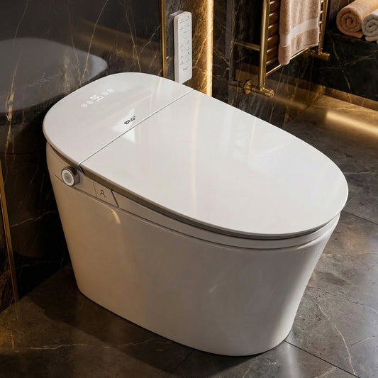 EPLO M1 Smart Elongated toilet Bidet 1000g Power Flush ADA Compliant Heated Seat