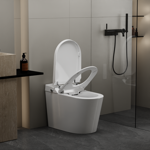 EPLO G20PRO Smart Bidet Toilet 1000g Power Flush WaterSense UVC Sanitize